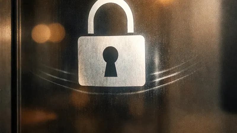 Padlock icon representing call recording consent and secure retention controls