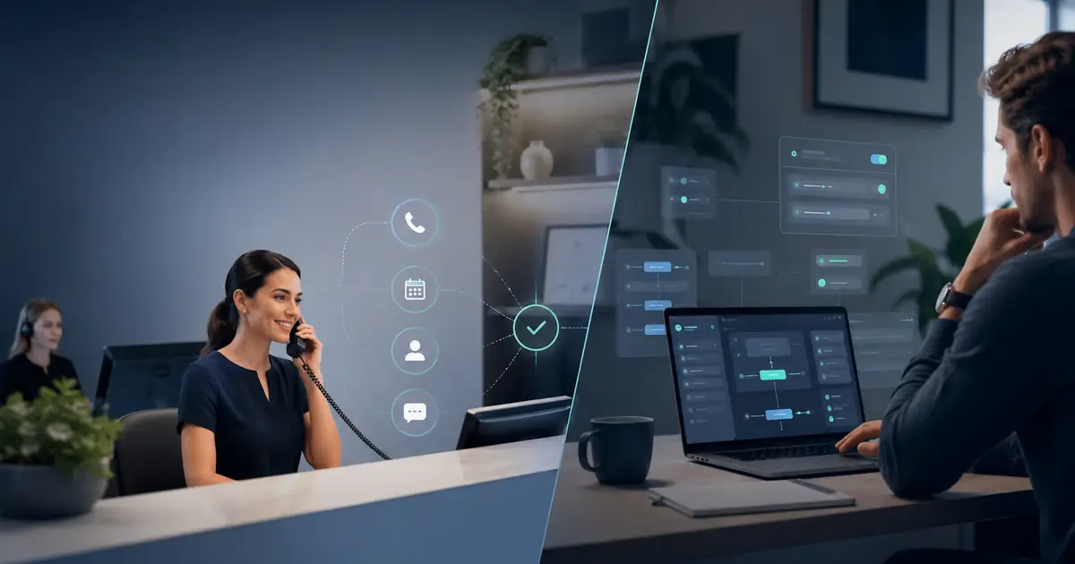 Best virtual receptionist for law firms in Australia (AI vs human)