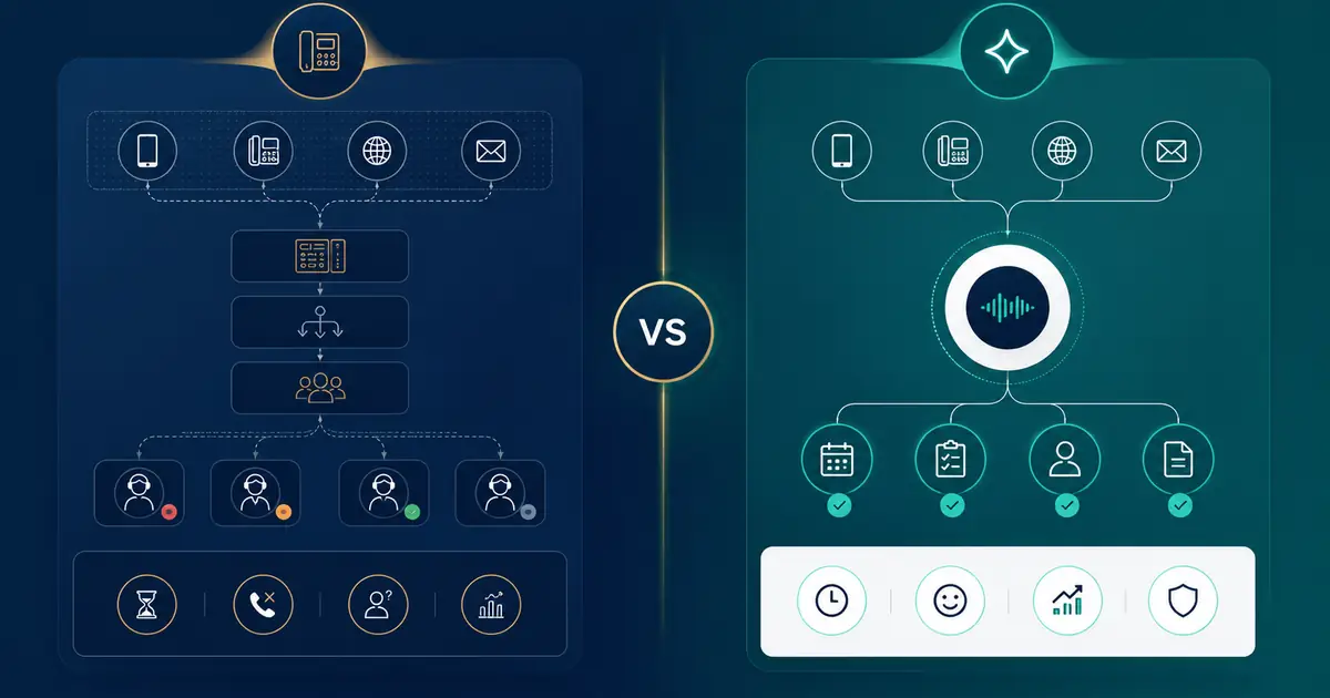 Valory vs TransferToAI: managed AI receptionist vs self-serve setup