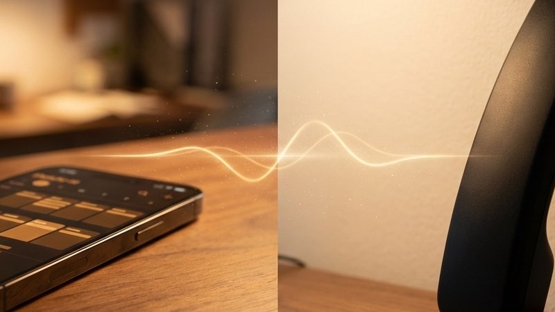 Dual-channel booking model: smartphone with booking data connected to phone receiver